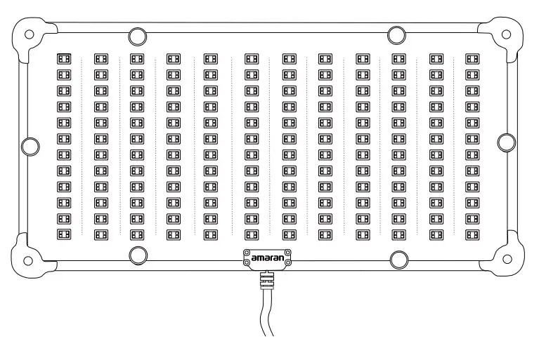 amaran F21x Bi-Color LED Mat