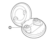 JBL-Free-Wireless-Earbuds-Ear pieces automatically power off and recharge