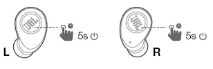 JBL-Free-Wireless-Earbuds-Manual power off