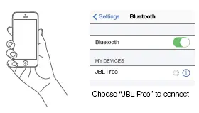 JBL-Free-Wireless-Earbuds-go to Bluetooth menu