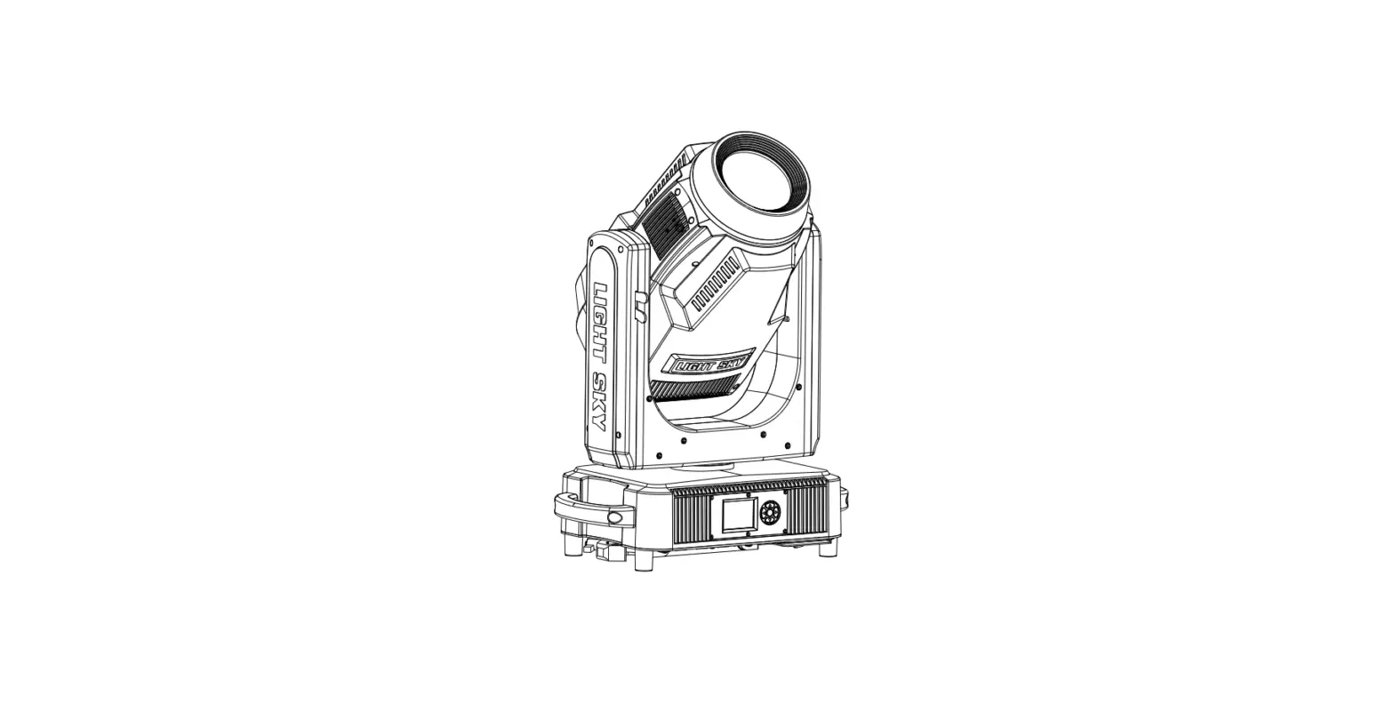 Light Sky Super Scope Professional Moving Head Manufacturer User Manual