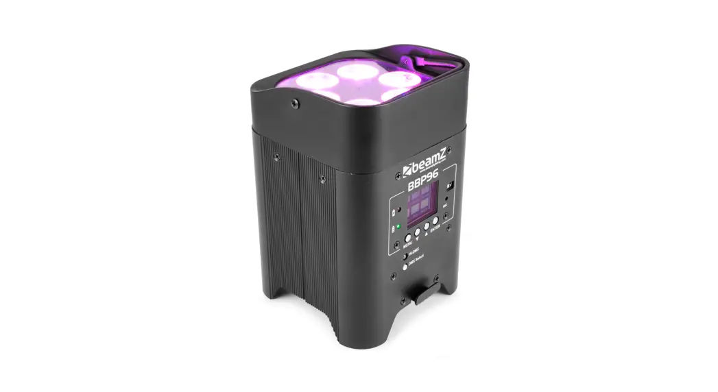Beamz Bbp96 Battery Uplight Portable Par Instruction Manual