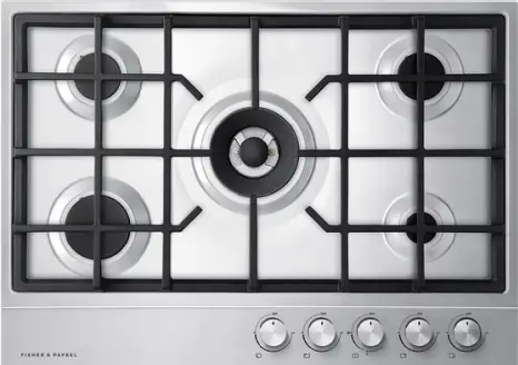 FISHER PAYKEL CG305DNGX1 N 30 Inch Gas on Steel Cooktop -