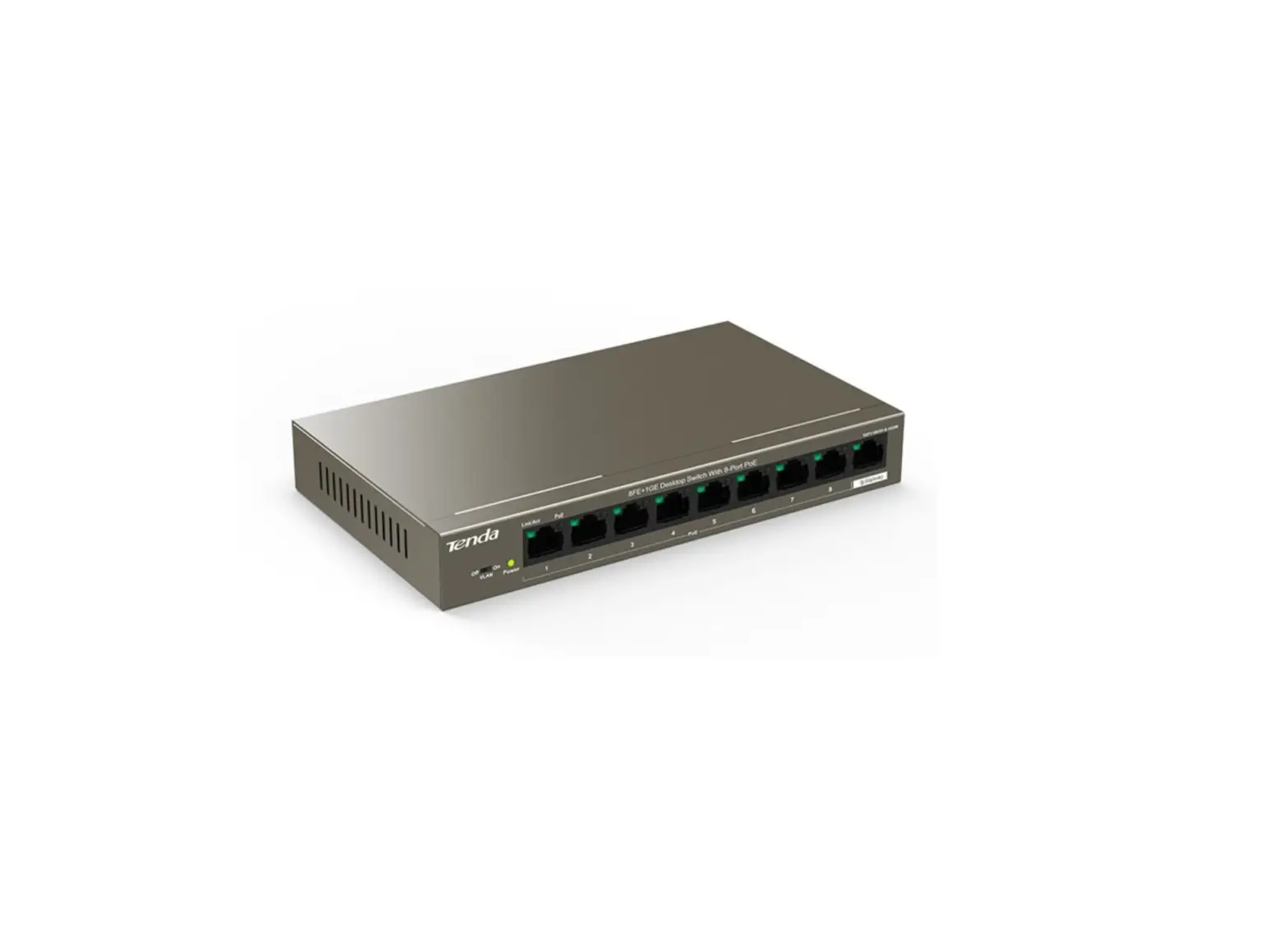Tenda Tef1109tp-8-102w 8fe+1ge Desktop Switch With 8-port Poe Installation Guide
