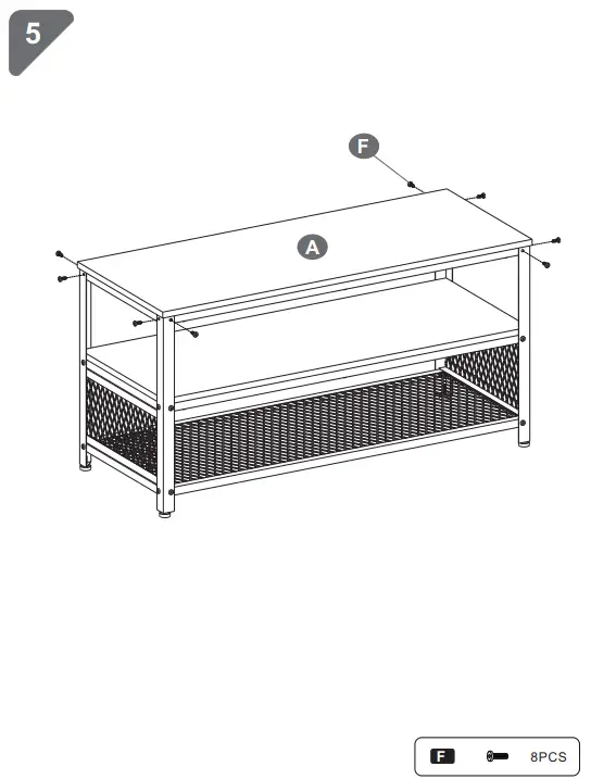 VASAGLE-LTV50-Industrial-TV-Stand-fig6