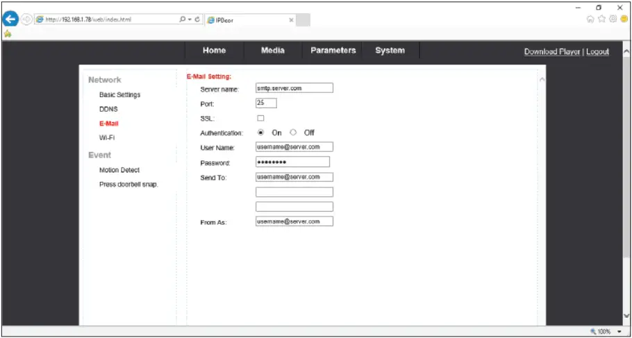 SLINEX ML-20IP - Network 3