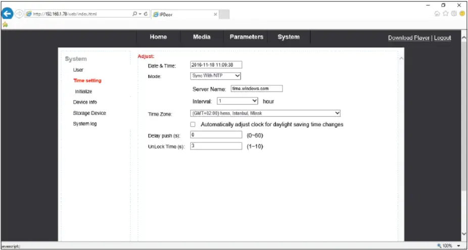 SLINEX ML-20IP - System 2