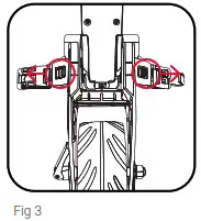 MOTOCADDY M3 Pro M3 Pro DHC Electric Trolley- Lower Bag Supports 3