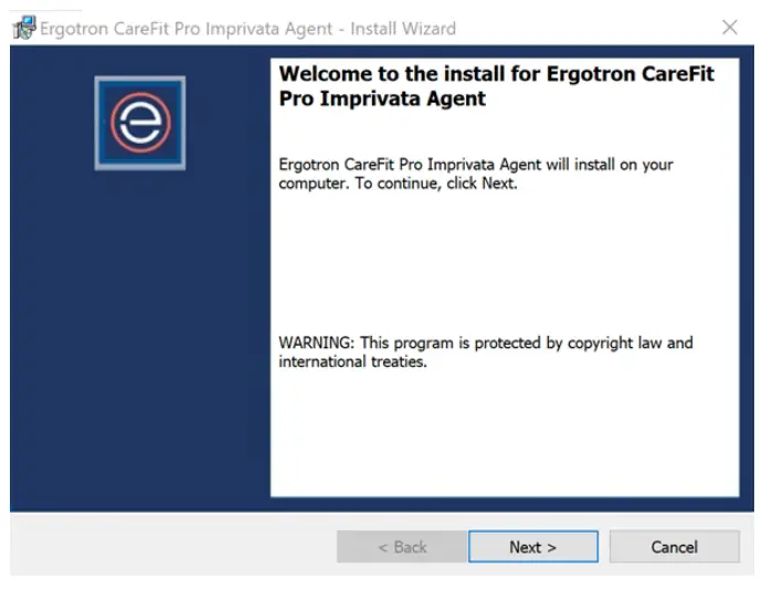 ergotron C52 22B1 1 CareFit Pro Imprivata Agent Software-fig1