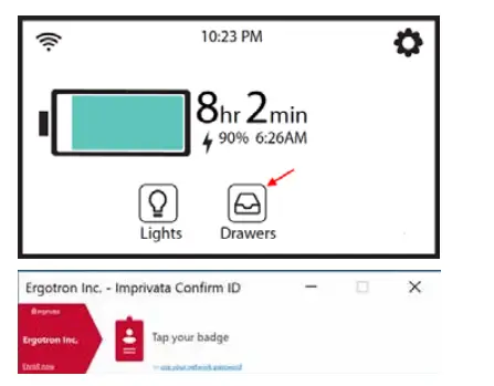 ergotron C52 22B1 1 CareFit Pro Imprivata Agent Software-fig13