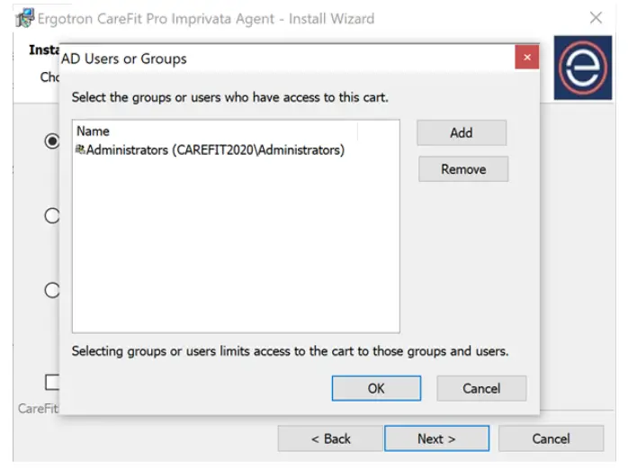 ergotron C52 22B1 1 CareFit Pro Imprivata Agent Software-fig3
