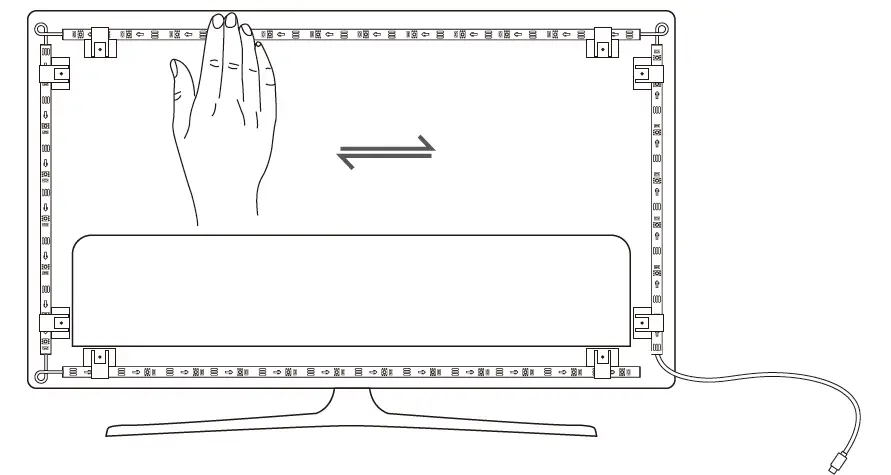 Govee H605C RGBIC TV Backlight 4
