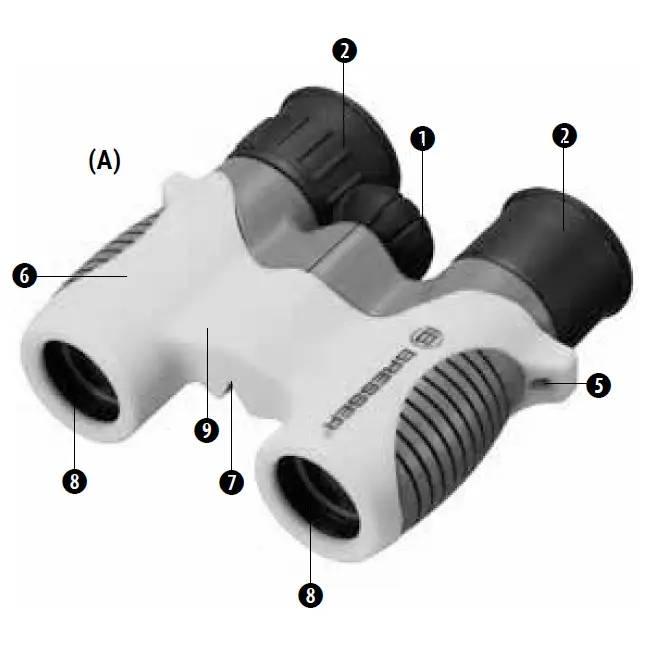 BRESSER 8810625 Junior 6x21 Binoculars 1