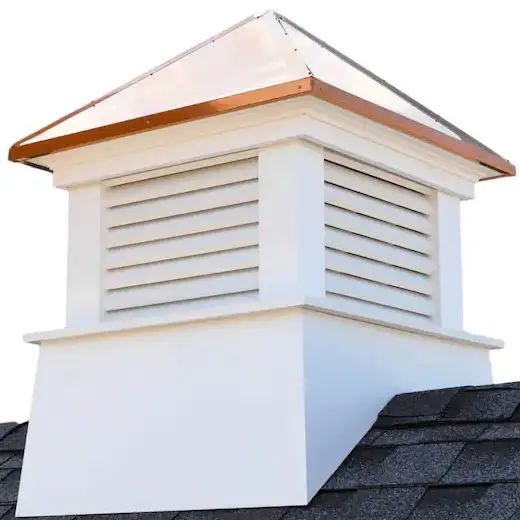 GOOD DIRECTIONS 2118MV Manchester Vinyl Cupola with Copper Roof