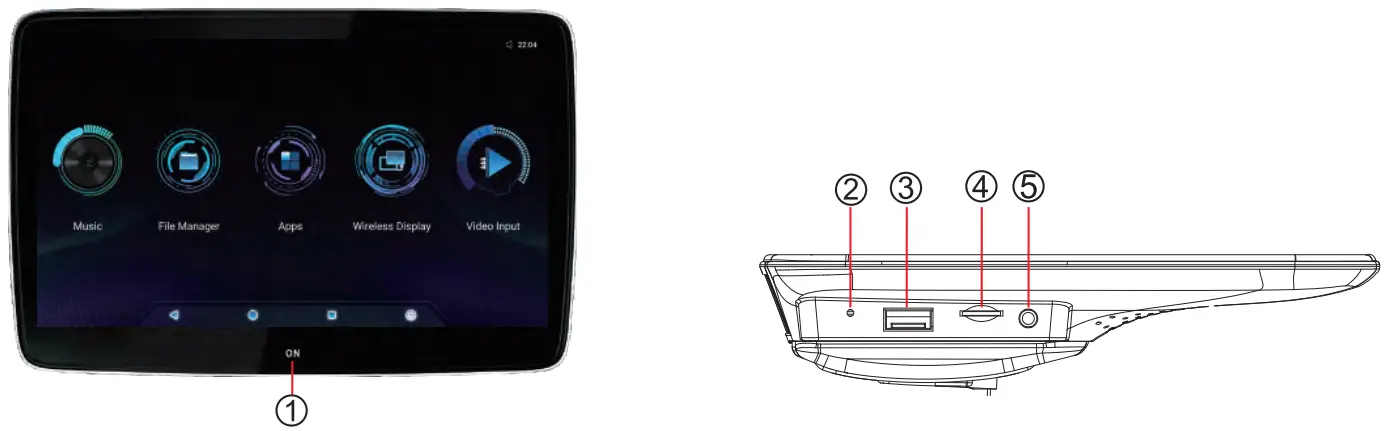 BLAUPUNKT BP RSE AD 10 6 Android Touchscreen - FIGURE 1