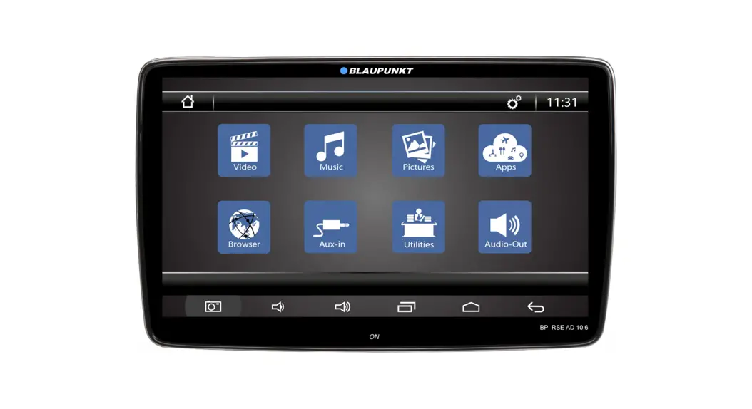 Blaupunkt Bp Rse Ad 10.6 Android Touchscreen Instruction Manual Blaupunkt Bp Rse Ad 10.6 Android Touchscreen Instruction Manual