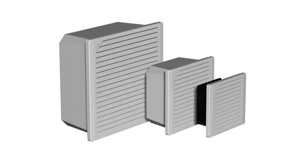 Nvent Hoffman Tfp62ul12 Tfp Side-mount Filter Fans Instruction Manual