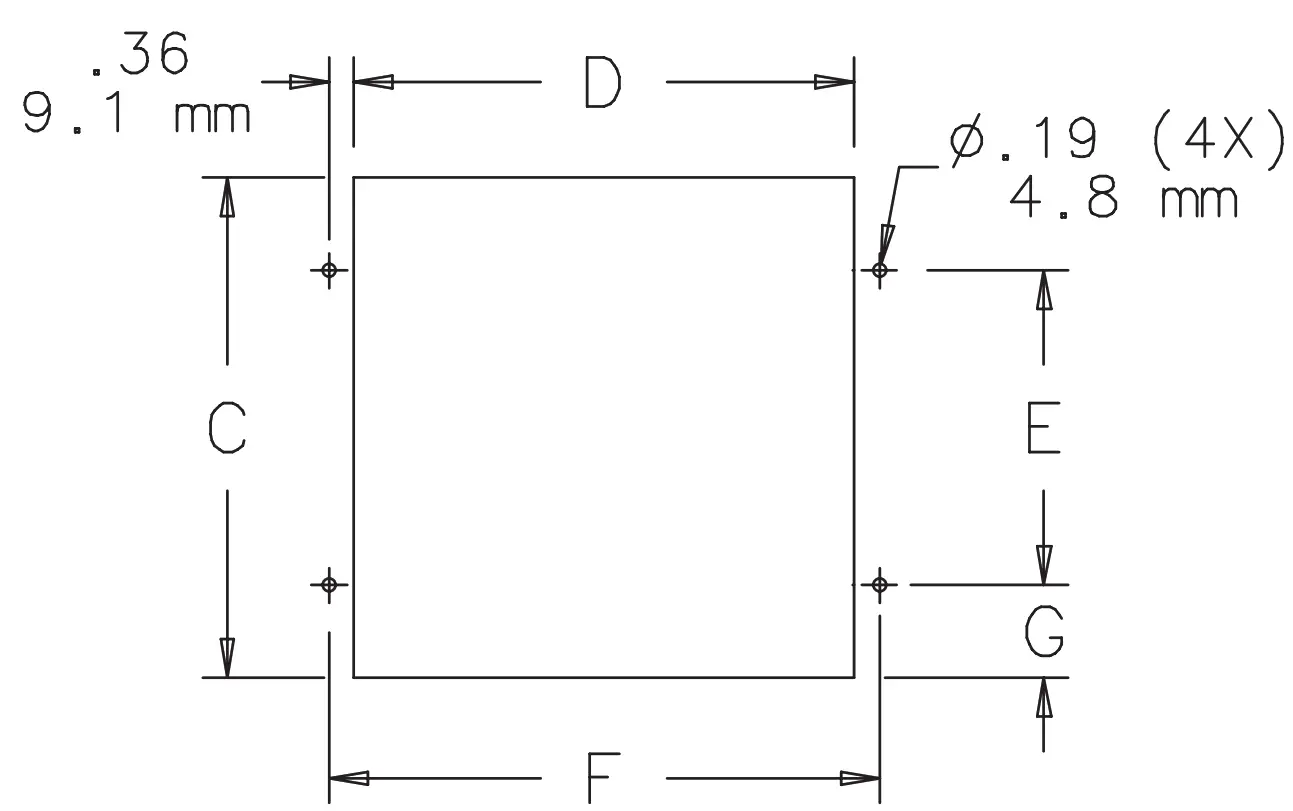 nvent Hoffman TFP62UL12 TFP Side-Mount Filter Fans fig 7