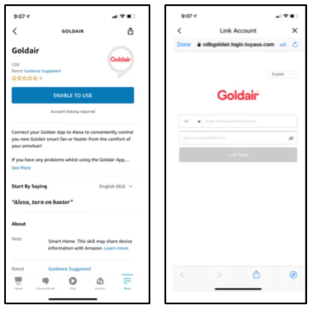 Goldair GPPF340 40cm Whisper Quiet Pedestal Fan with WiFi - apps 33