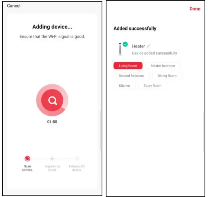 Goldair GPPF340 40cm Whisper Quiet Pedestal Fan with WiFi - apps 8