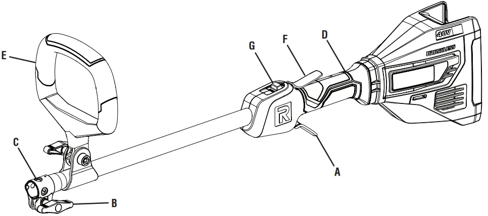 RYOBI RY40003 Brushless -- FIG