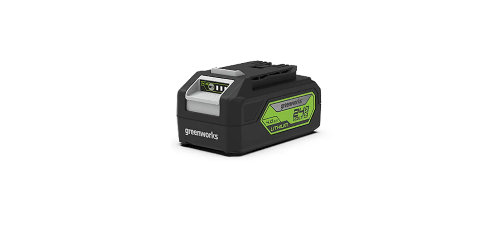 Greenworks 29807 24v Lithium-ion Rechargeable Battery And Charger Instruction Manual
