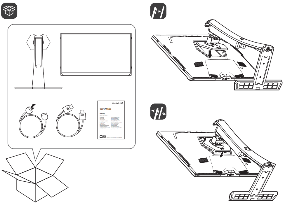 ViewSonic XG321UG 32 Inch 144Hz Mini LED Gaming Monitor -