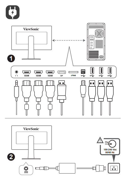ViewSonic XG321UG 32 Inch 144Hz Mini LED Gaming Monitor - 1