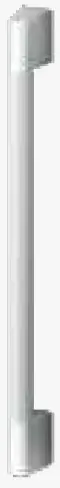 FISHER PAYKEL AHP3RDB19 Professional Round Flush Handle Kit for Integrated Refrigerator Freezer product