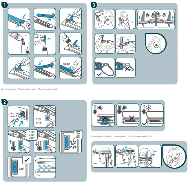 L OR AL PROFESSIONNEL PARIS SteamPod 3 Hair Straightener-FIG5