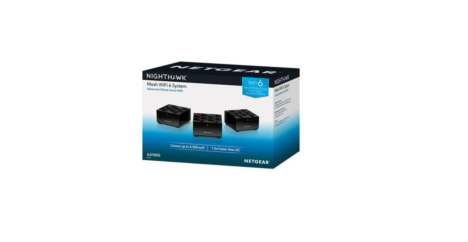 Nighthawk Mk63 Mesh Wifi 6 System User Guide