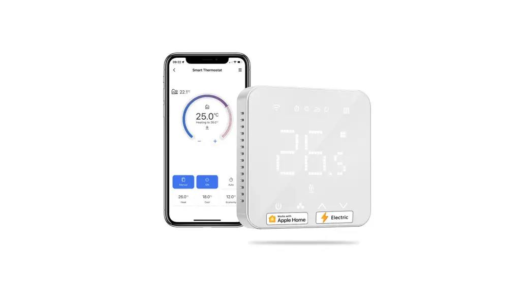 Meros Mts200hk Smart Thermostat For Electric Underfloor Heating User Manual