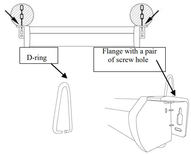 ELITE SCREENS Z Type Pull Down Projector Screen - fig 1