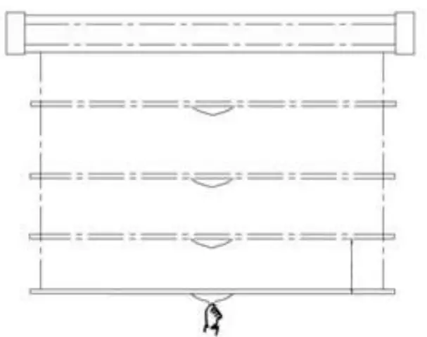 ELITE SCREENS Z Type Pull Down Projector Screen - fig 2