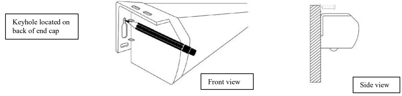 ELITE SCREENS Z Type Pull Down Projector Screen