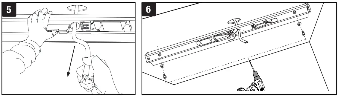 Aurora EN-BA1222EMMS Single Microwave Emergency LED Batten fig 3
