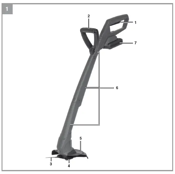 Einhell-GC-CT-18-24-Li-P-Cordless-Grass-Trimmer-fig-1