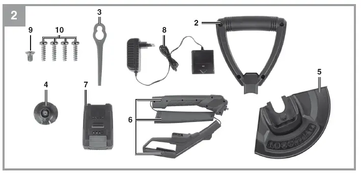 Einhell-GC-CT-18-24-Li-P-Cordless-Grass-Trimmer-fig-2