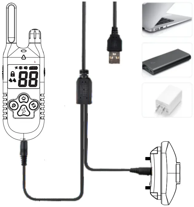 Chewy 316494 Trainer Dog Collar Water and Rechargeable with Yards Range - Figure 7