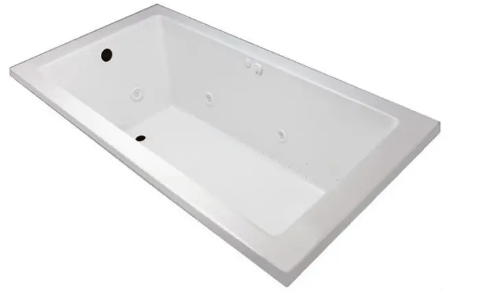 Laurel-Mountain-7242PW528-PARKER-9-72-Inch-x-42-Inch -Drop-In-Acrylic-Whirlpool-PRODUCT