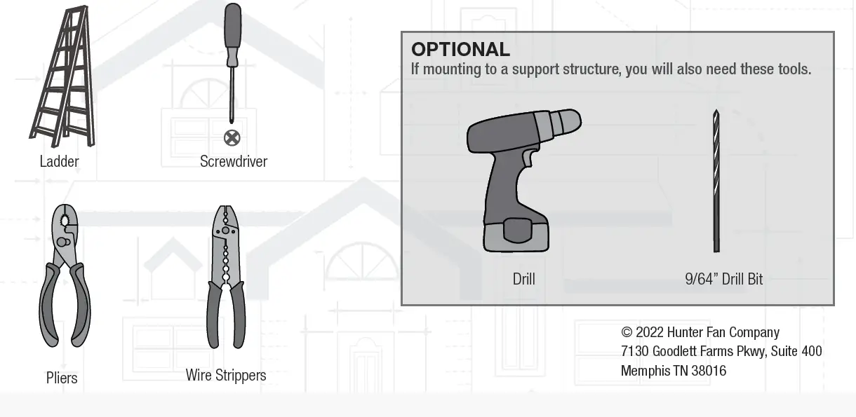 Hunter-51077-Newsome-Low-Profile-Clear-Frosted-with-3-Lights-42-inch-Ceiling-Fan-FIG-1