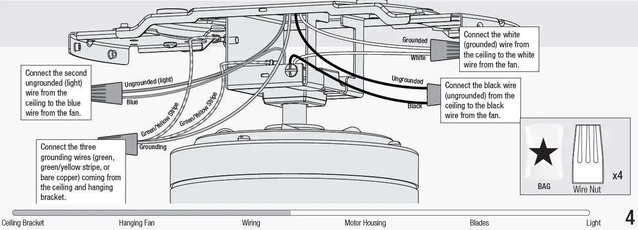 Hunter-51077-Newsome-Low-Profile-Clear-Frosted-with-3-Lights-42-inch-Ceiling-Fan-FIG-11