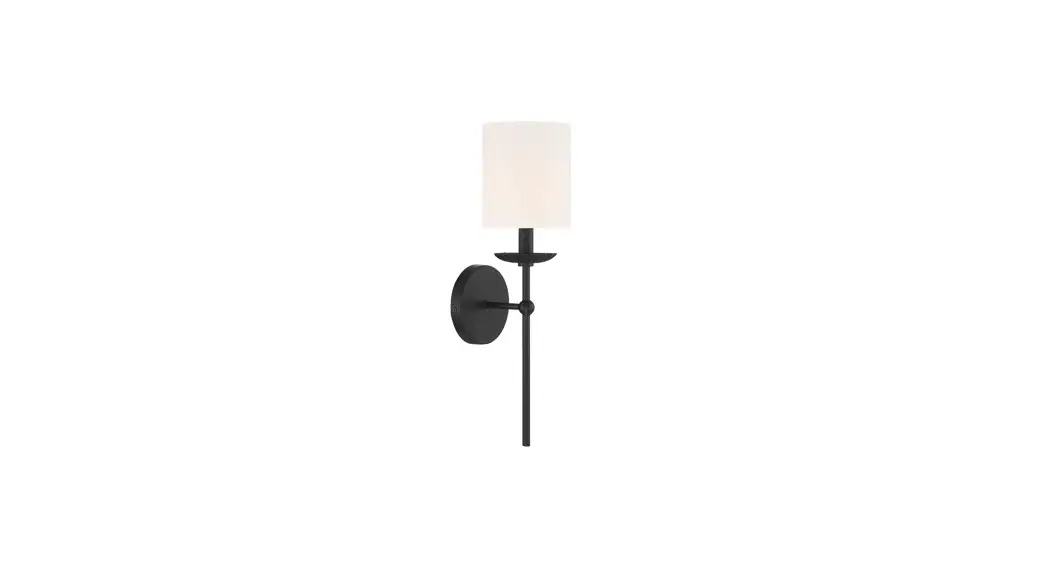Meridian M90079mbk 18.5-inch High Wall Sconce In Matte Instruction Manual