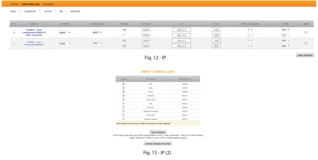 Televes 563852 IP Modulator Encoder - fig 5