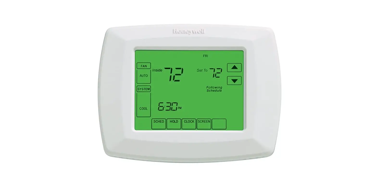 Honeywell Rth8500d Touch Screen Programmable Thermostat User Manual