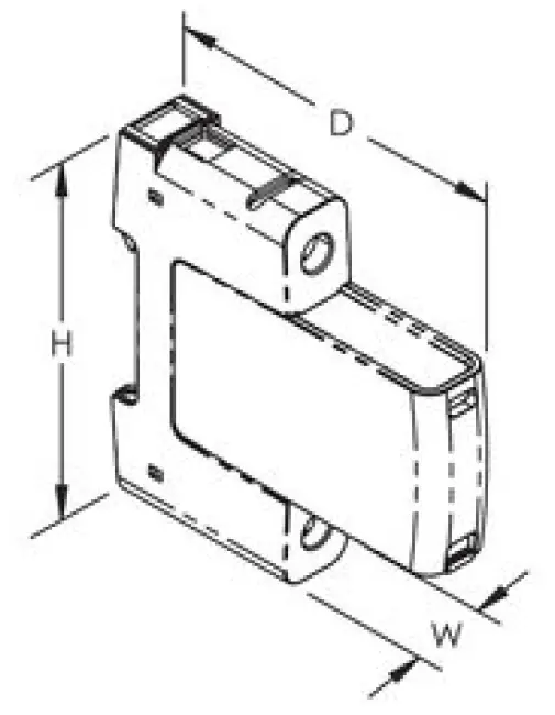 nVent DT130010R DT1 DIN Rail Surge Protection Class I Plus II 12.5 KA 1