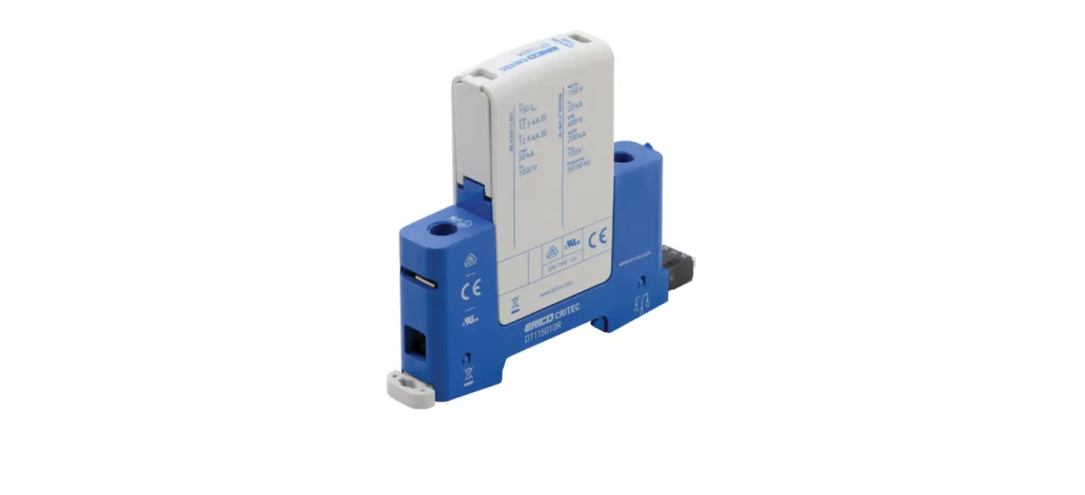 Nvent Dt130010r Dt1 Din Rail Surge Protection Class I Plus Ii 12.5 Ka Owner's Manual