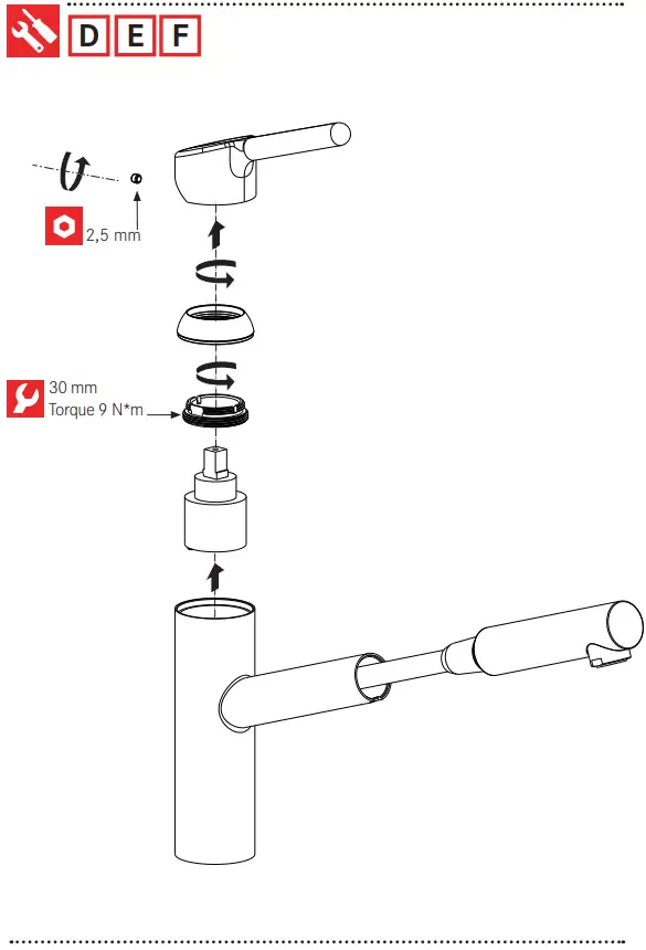 FRANKE FC 3054.031 ORBIT Kitchen Faucet-fig11