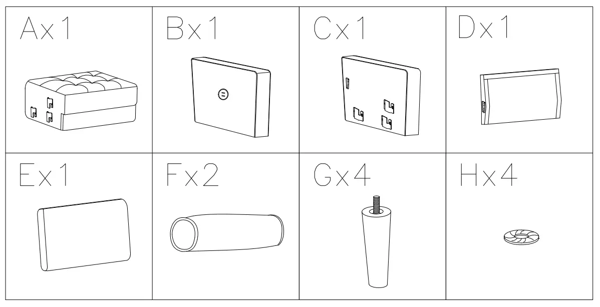 ASHLEY 5460520 Darlow Stationary Fabric Chair
