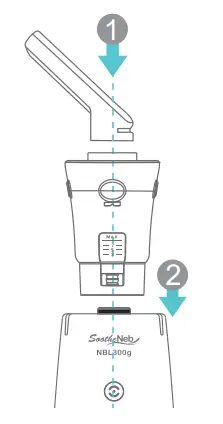 SootheNeb NBL300 Series Compressor Nebulizer-fig7